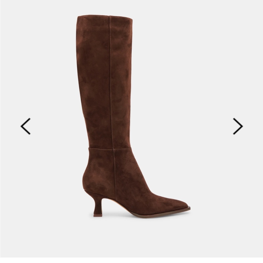 Dolce Vita Auggie Brown Suede NEW